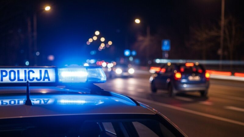 Fałszywy policjant w Piasecznie: niebezpieczna kontrola drogowa zakończona zatrzymaniem