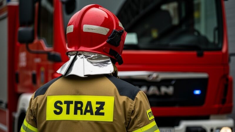 OSP Złotokłos z nowym potężnym wozem ratunkowym