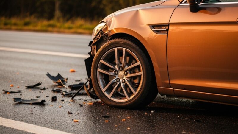 Kierująca zignorowała czerwone światło i spowodowała kolizję na skrzyżowaniu