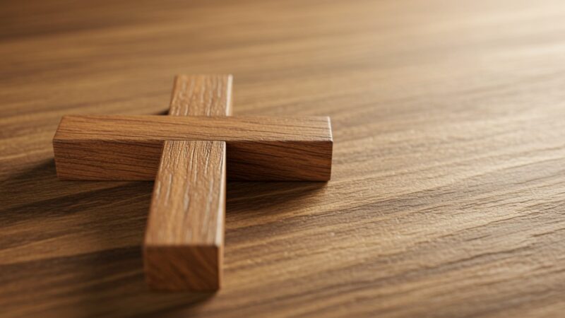 Harcerki przekazują Betlejemskie Światło Pokoju burmistrzowi Konstancina