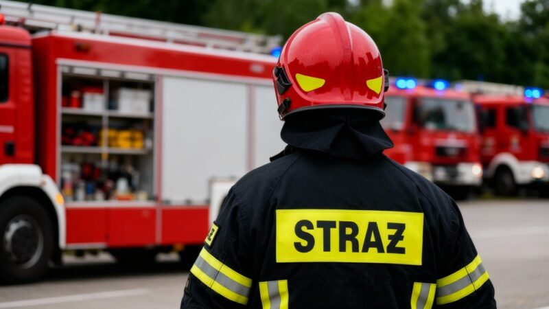 Bezpieczeństwo na pierwszym miejscu: OSP w Skolimowie walczy o fundusze w obliczu budżetowych trudności