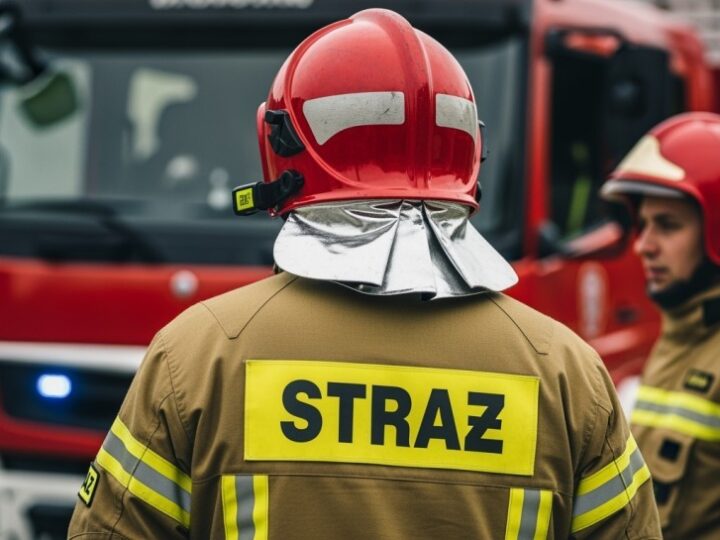 Bezpieczne dachy w Gminie Prażmów dzięki szybkiej akcji strażaków OSP