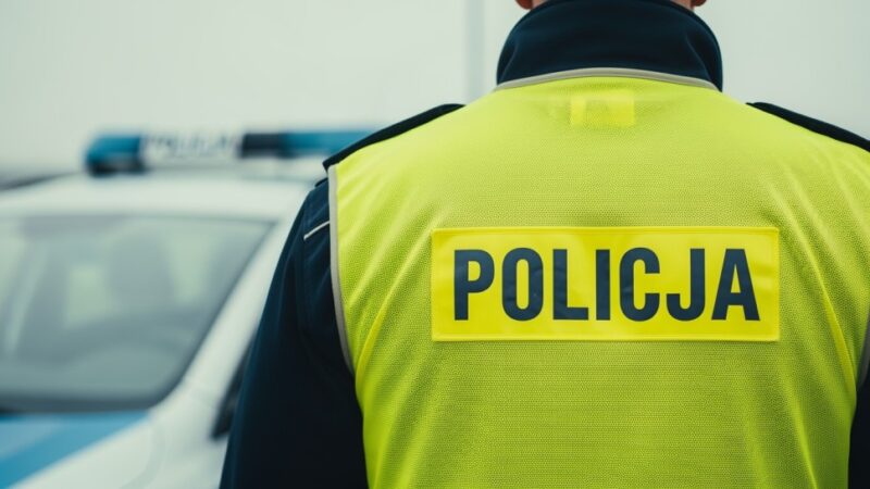 Nocne kontrole policji w Piasecznie: bezpieczeństwo pasażerów na pierwszym miejscu