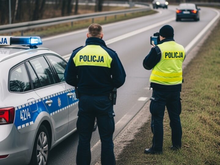 Słoneczna pogoda nie zwalnia z przepisów – kierowca stracił prawo jazdy za 68 km/h za dużo