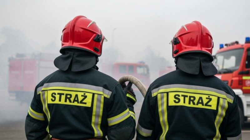 Mężczyzna ukarany mandatem za niebezpieczny pożar traw w Słomczynie