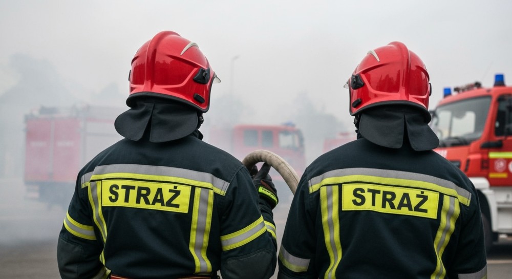 Mężczyzna ukarany mandatem za niebezpieczny pożar traw w Słomczynie