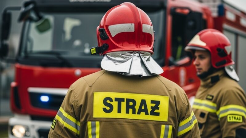 Wspólne ćwiczenia ratownicze na lodzie w Tarczynie z udziałem strażaków i WOPR