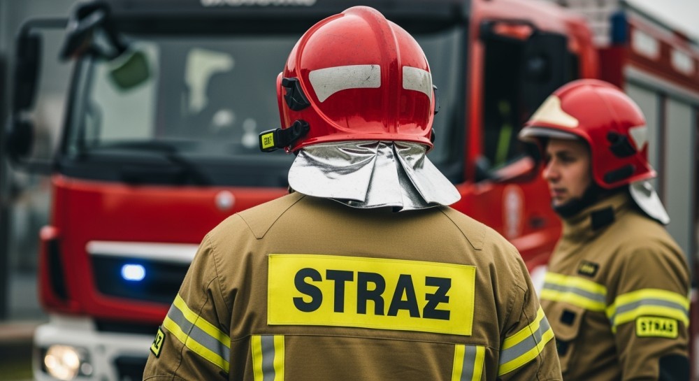 Wspólne ćwiczenia ratownicze na lodzie w Tarczynie z udziałem strażaków i WOPR