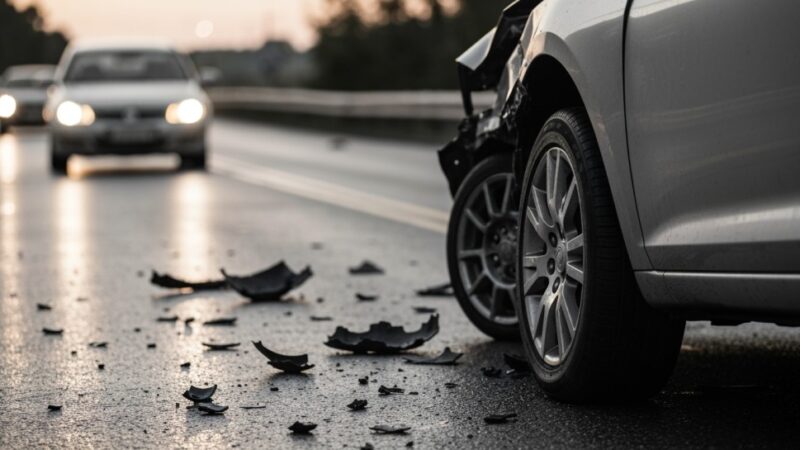 Kolizja ciężarówek: Ruch już odblokowany po interwencji policji