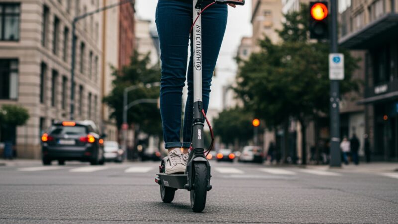 Hulajnoga zderza się z samochodem w Mrokowie – 72-latek otrzymuje mandat