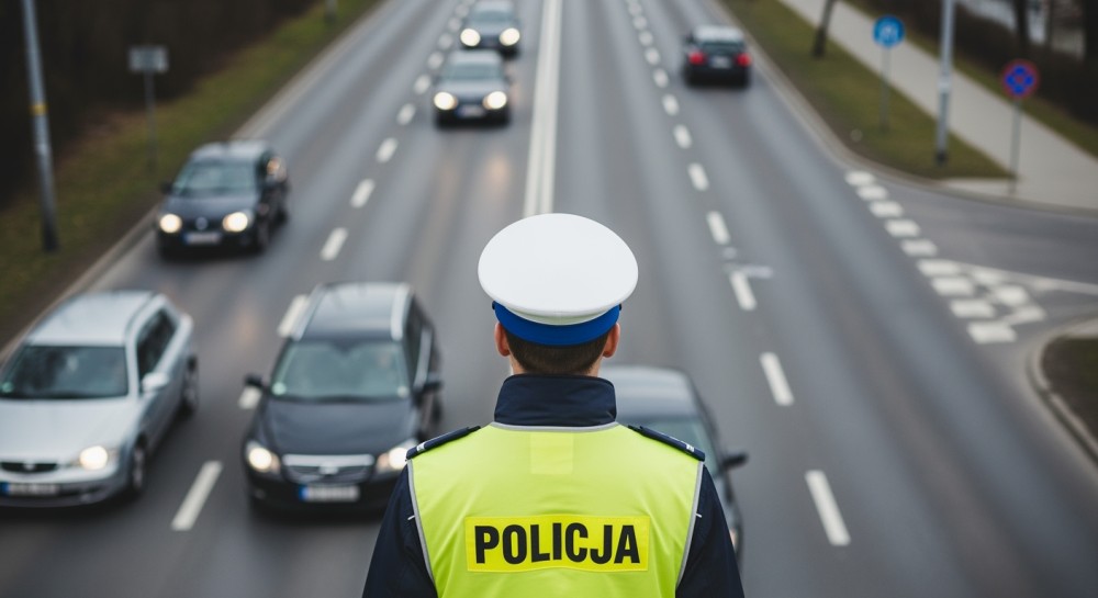 Kierowca bez uprawnień i ubezpieczenia zatrzymany na ulicy Głównej