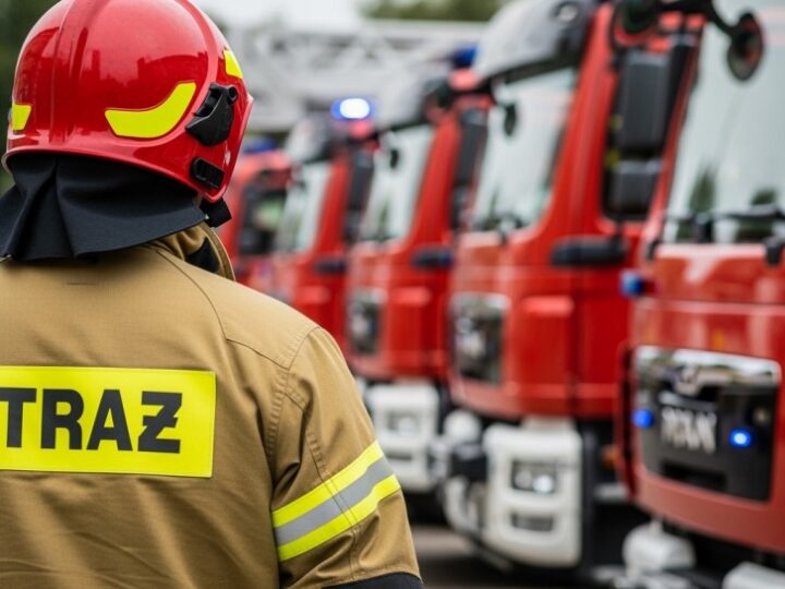 Dzień otwarty w Zespole Szkół Reymonta z prezentacją strażaków z Konstancina-Jeziorny