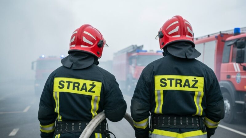 Fałszywy alarm w Konstancinie-Jeziornie: mężczyzna ukarany za bezpodstawne zgłoszenie pożaru