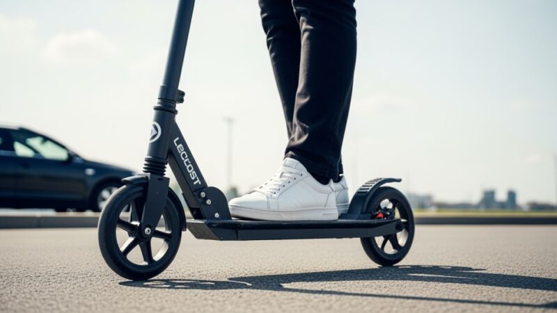 Młodzi na hulajnodze w stanie nietrzeźwości: mandaty za niebezpieczne przejażdżki