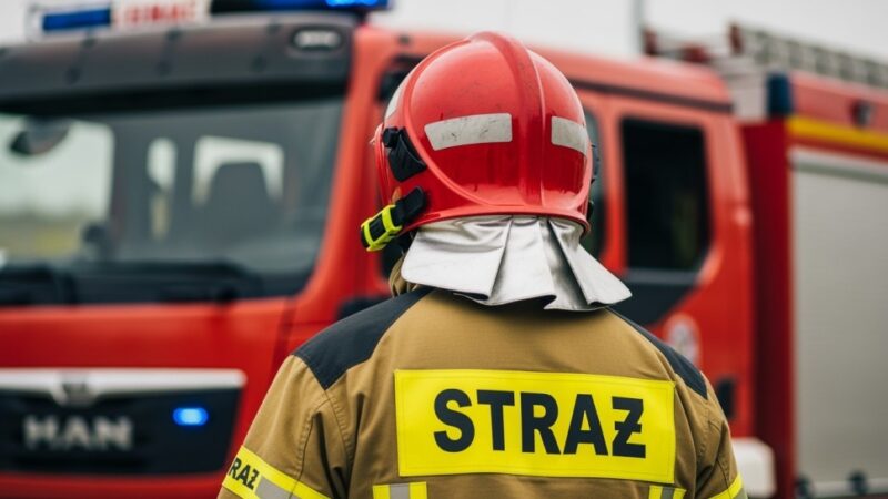 Młodzieżowe Drużyny Pożarnicze rywalizują z Policją podczas manewrów „Zimne Doły 2026” w Żabieńcu