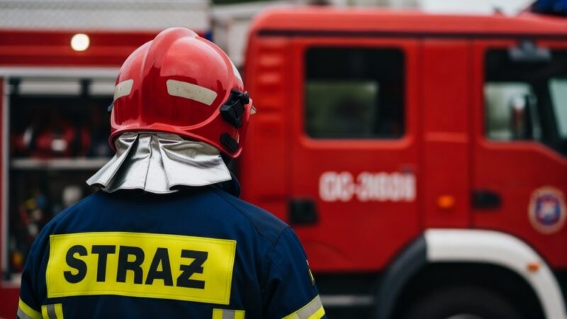 Strażacy w Tarczynie: Bezpieczna zabawa z przedszkolakami