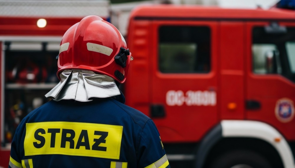 Strażacy w Tarczynie: Bezpieczna zabawa z przedszkolakami