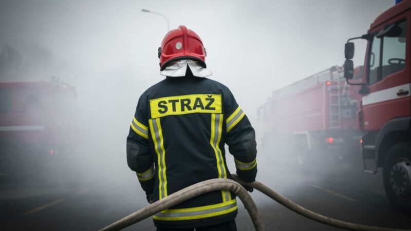 Policja i straż leśna współdziałają w walce z pożarami w upalne dni