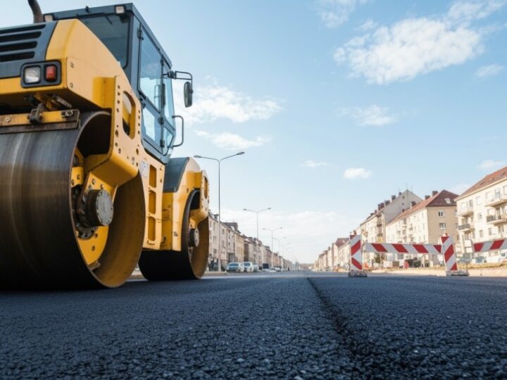 Asfaltowanie dróg w Józefosławiu: Utrudnienia i zamknięcia ruchu