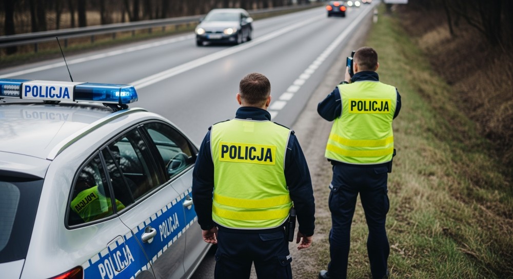 Nietrzeźwy kierowca z Chin uszkodził szlaban po problemach na rondzie