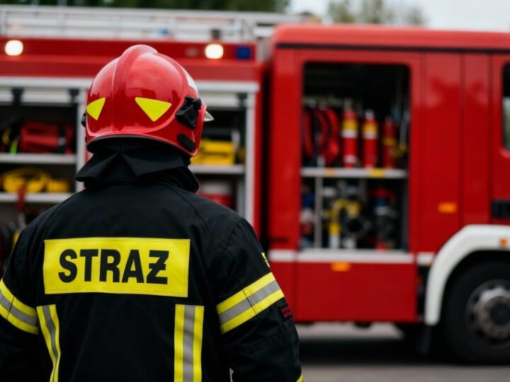 Wichury w Skolimowie: Strażacy w akcji i wsparcie lokalnej społeczności