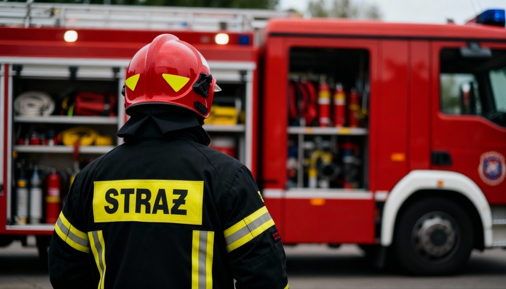 Wichury w Skolimowie: Strażacy w akcji i wsparcie lokalnej społeczności
