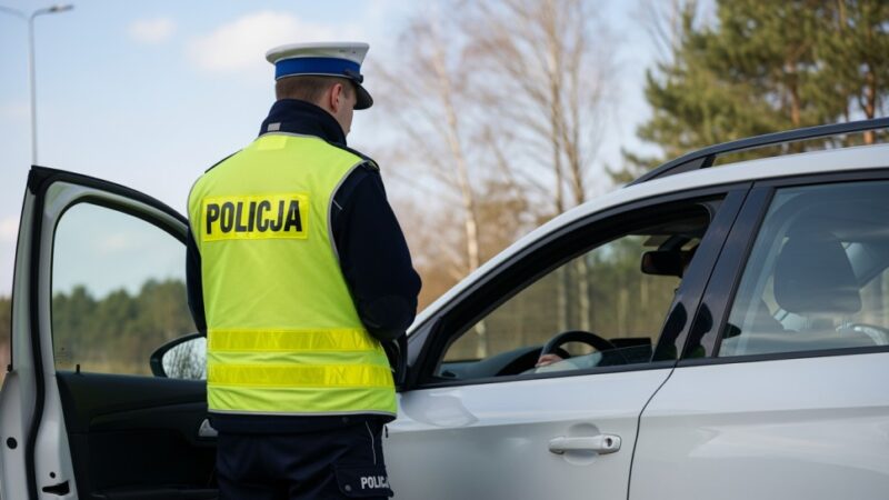 Nocna jazda crossem kończy się karą dla 16-latka i jego ojca