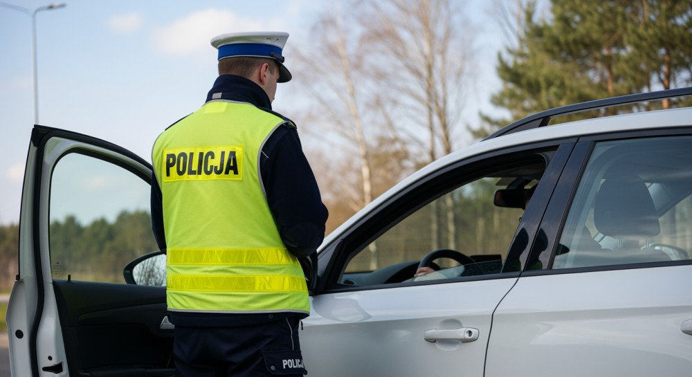 Nocna jazda crossem kończy się karą dla 16-latka i jego ojca