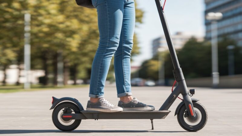 Pijani rowerzysta i hulajnoga – niebezpieczna jazda w Łazach!